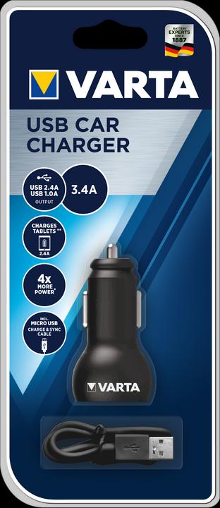 Actual product image Varta USB Car Charger