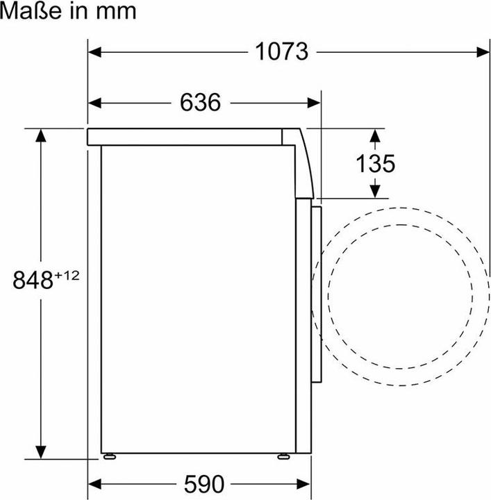 Image du produit Bosch Hausgeräte WQG2450JCH & WGG244ZJCH Waschturm (9 kg, Droite)