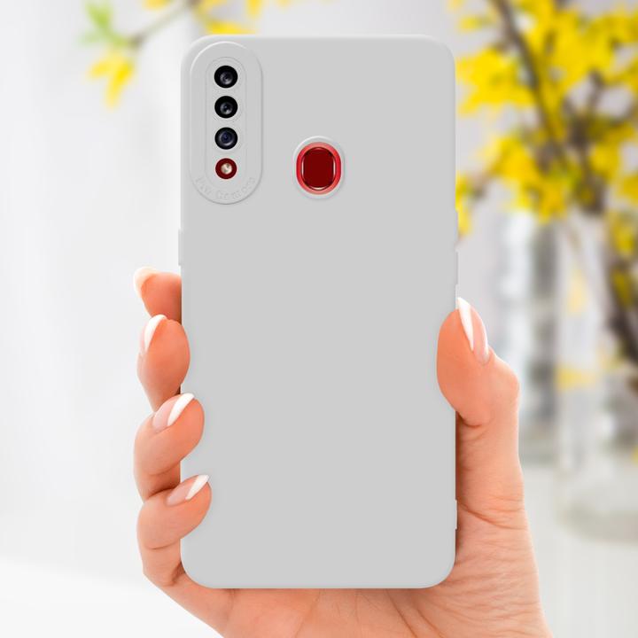 Productafbeelding Cadorabo Hoesje voor Samsung Galaxy A20s in TPU Fluid LM162 Style (Samsung Galaxy A20)