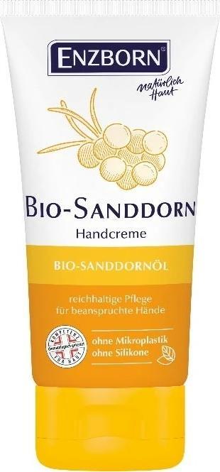 Actual product image Enzborn Hand cream with sea buckthorn oil and panthenol (75 ml)