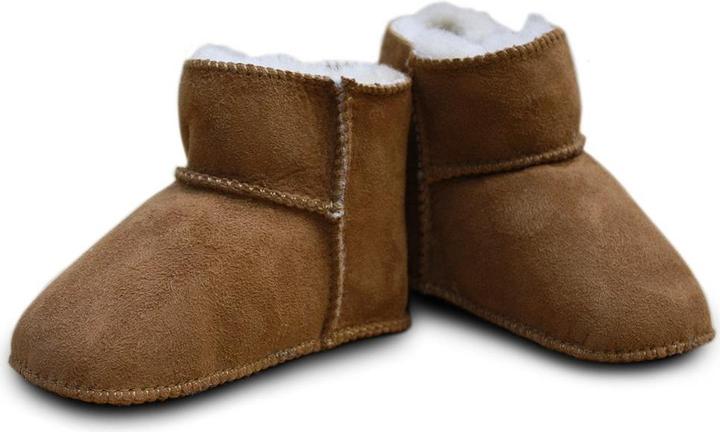 Produktbild Heitmann Felle Baby Lammfellschuhe mit Klettverschluss (16, 17)