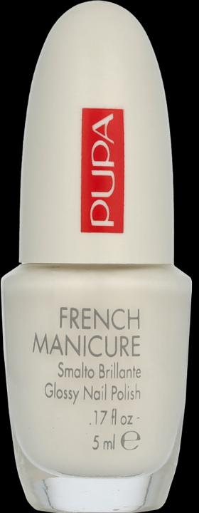 Immagine prodotto Pupa Milano Lasting Color 001 White French 5 ml (001 Manicure francese, Smalto per unghie effetto gel)