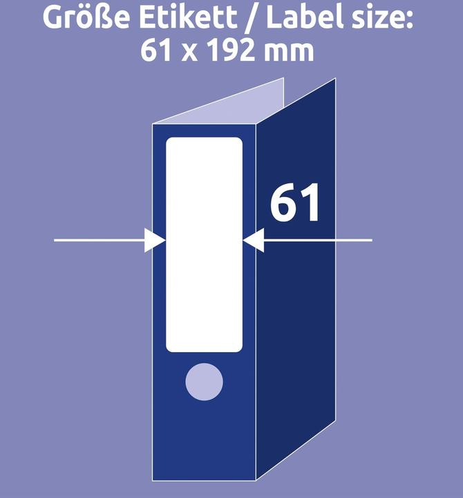 Actual product image Avery Recycling folder labels, home office, small pack