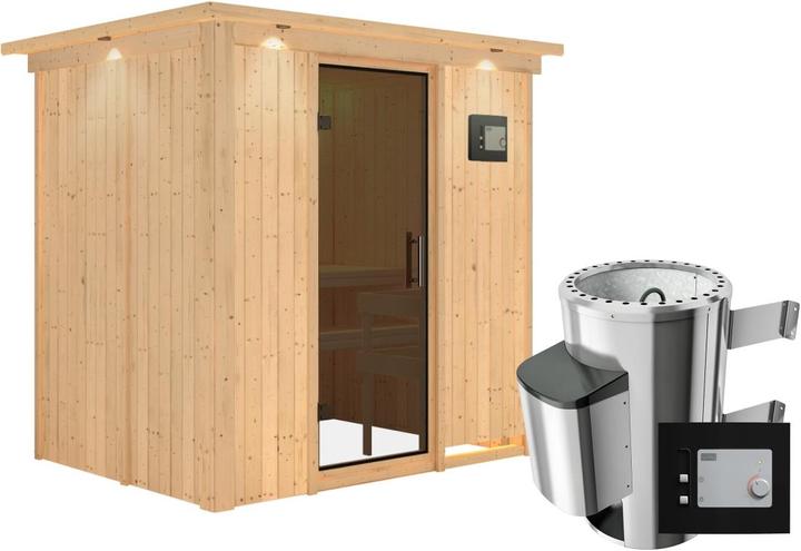 Image du produit Karibu Fanja avec couronne de toit (Contrôle externe Plug & Play 3,6 KW)