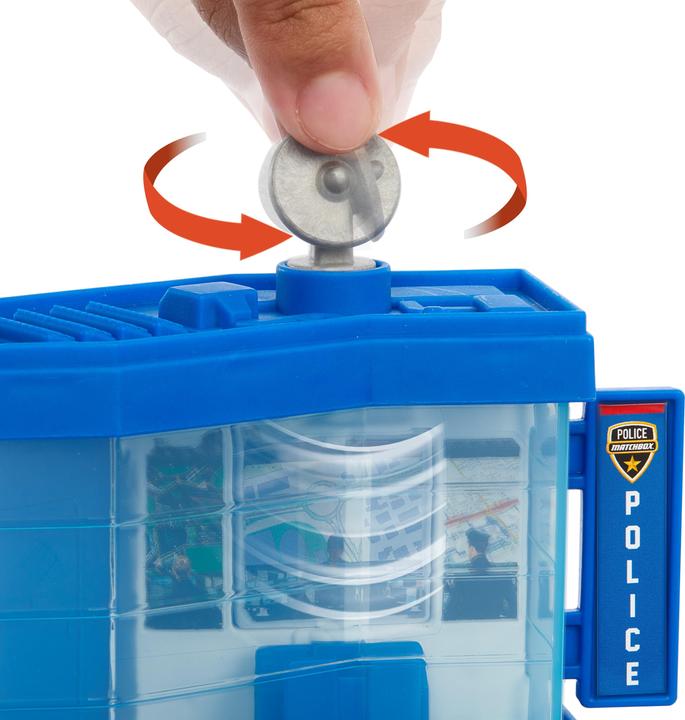 Actual product image Matchbox Action Drivers Police Patrol Station