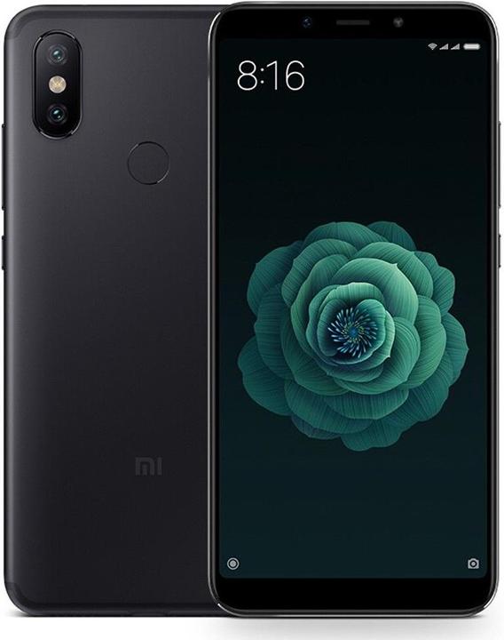 Xiaomi Mi A2 (64 GB, Black, 5.99", Dual SIM, 12 Mpx, 4G)