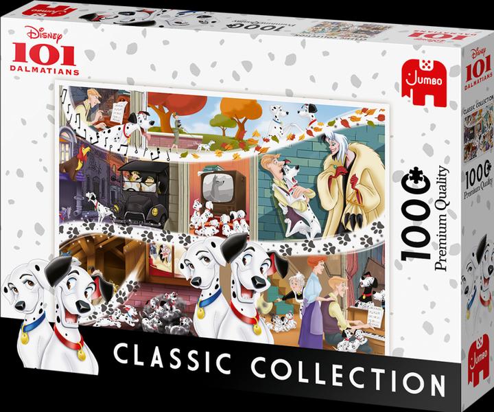 Immagine prodotto Jumbo Collezione Disney Classic - 101 Dalmatians 1000 pezzi (1000 pezzi)