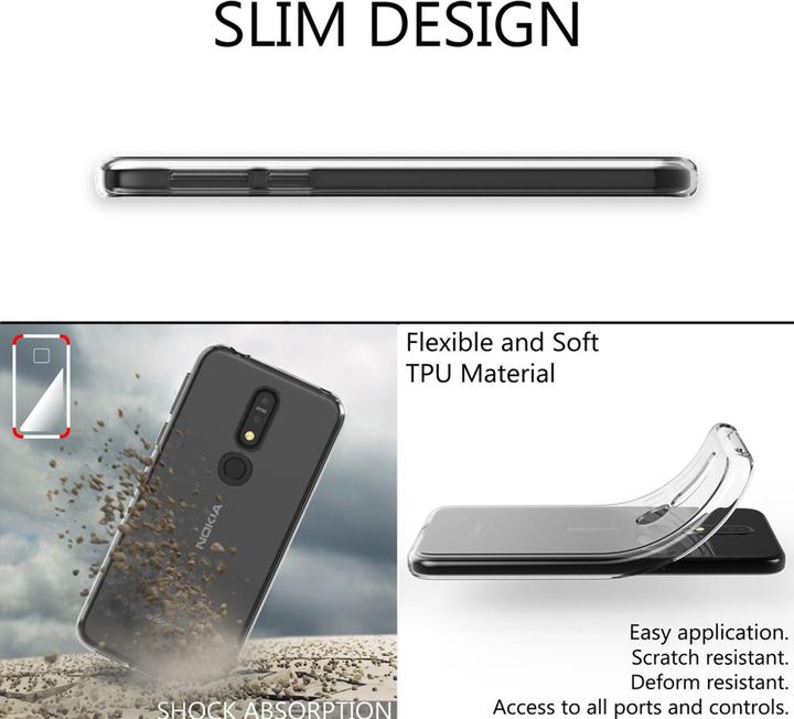 Immagine prodotto Nalia Copertura per cellulare (Nokia 7.1)