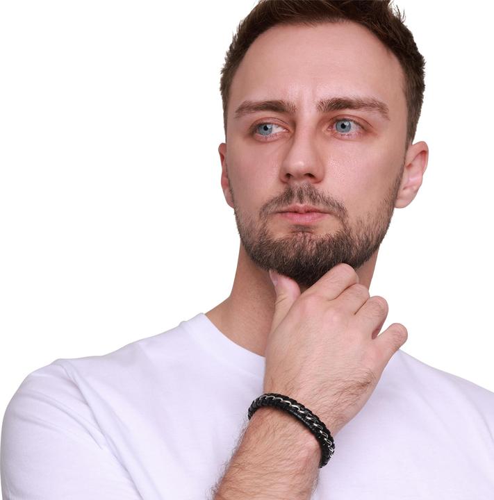 Actual product image Heideman Laurin leather bracelet (23 cm, 100% leather)