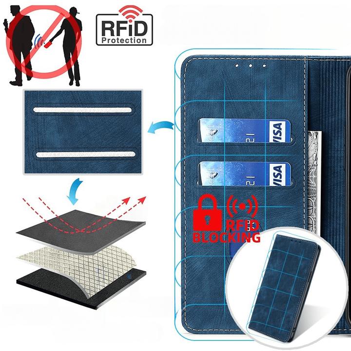 Actual product image Cover-Discount Nokia G22 - Case with RFID Blocker blue (Nokia G22)