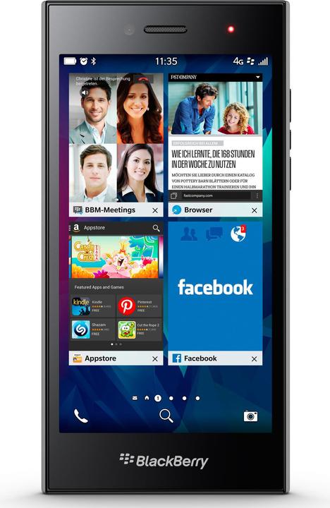 Produktbild BlackBerry Leap (16 GB, Shadow Grey, 5", Single SIM, 8 Mpx, 4G)
