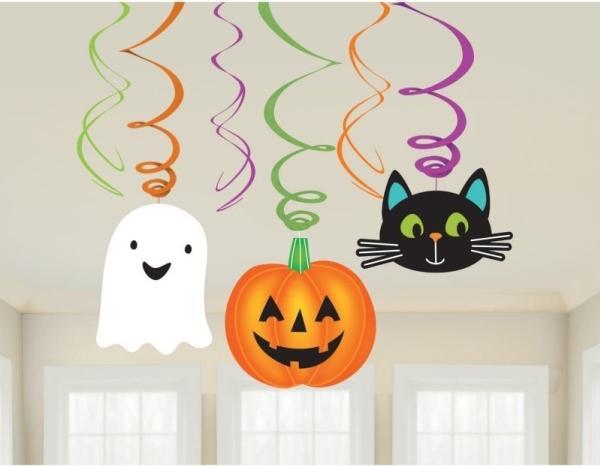 Produktbild Amscan 6 Deko-Spiralen Hallo-ween Friends