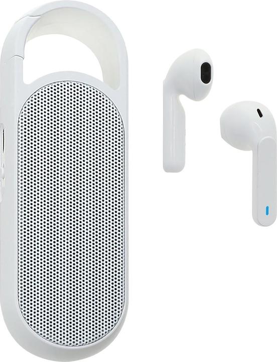 Actual product image 4smarts In-Ear Headphones Eara Twin White (No noise cancelling, 3 h, Wireless)