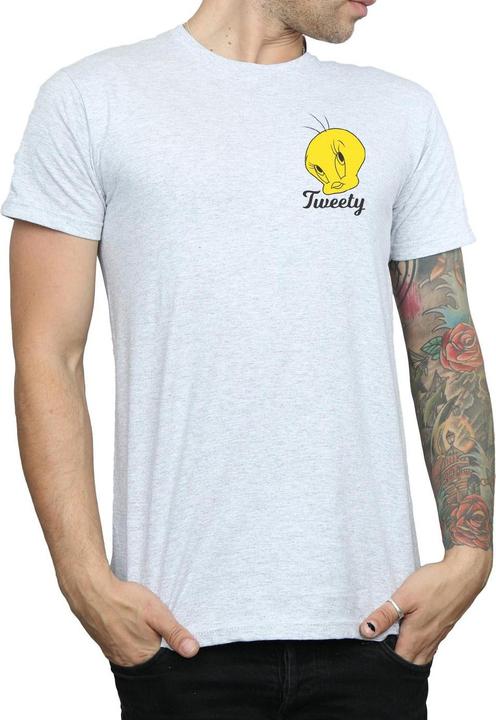 Immagine prodotto Looney Tunes Tweety Pie Head Maglietta Uomo (3XL)