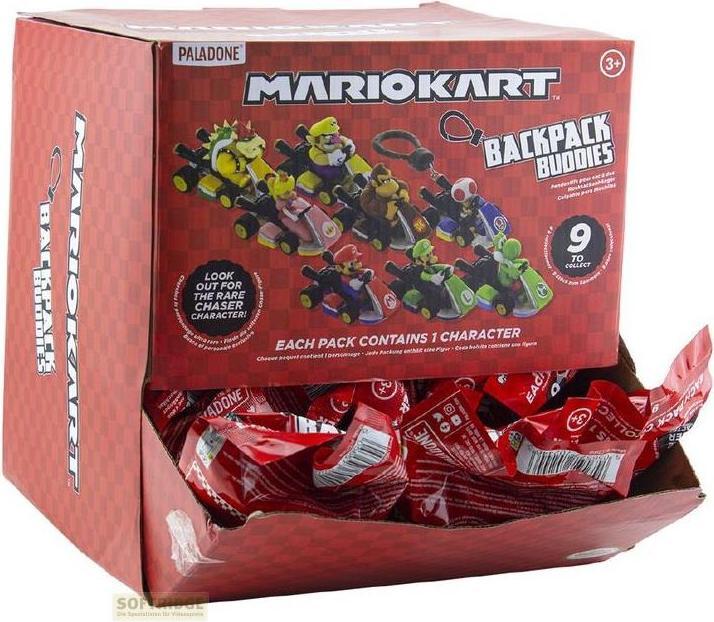 Produktbild Paladone Products Mario Kart Porte Cles Mystere Presentoir De 24pcs