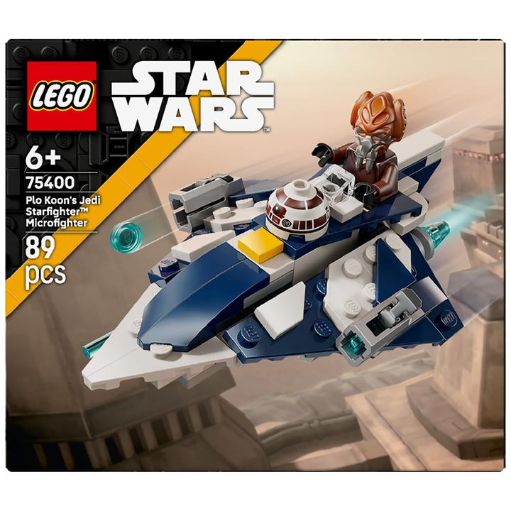 Actual product image LEGO 75400 Plo Koons Jedi Starfighter Microfighter (75400, LEGO Star Wars)