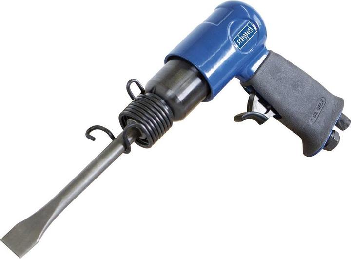 Scheppach Compressed air chisel hammer set (Rechargeable battery operated)