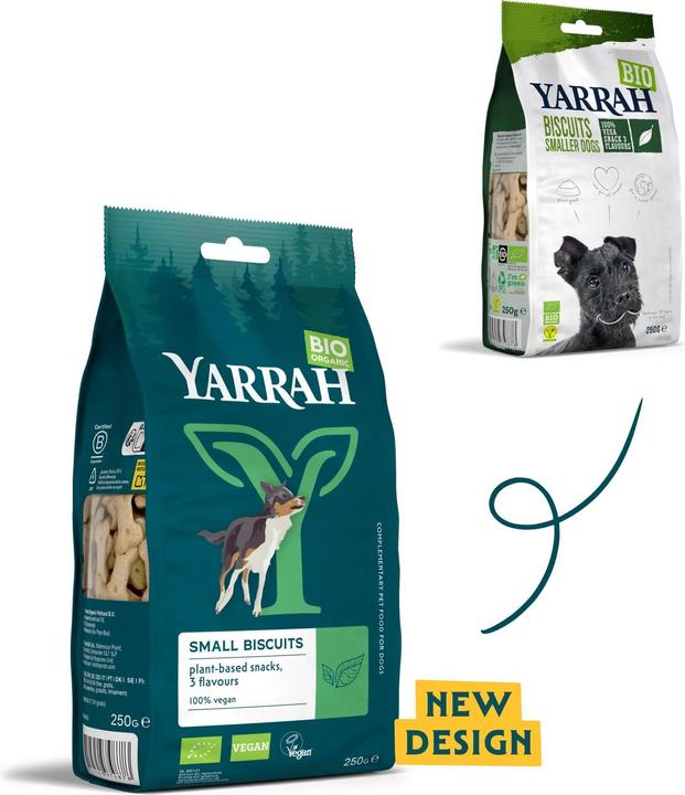 Actual product image Yarrah Snack Multi Dog Biscuits Vega Organic (Junior, Senior, Adult, 1 pcs., 250 g)