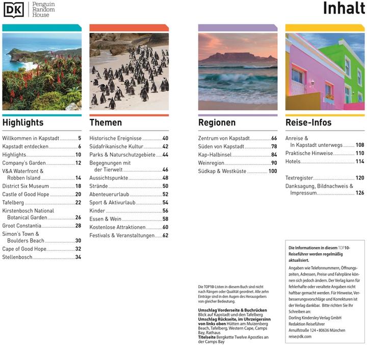 Immagine prodotto TOP10 Reiseführer Kapstadt (Tedesco, DK Verlag Viaggi, 2023)