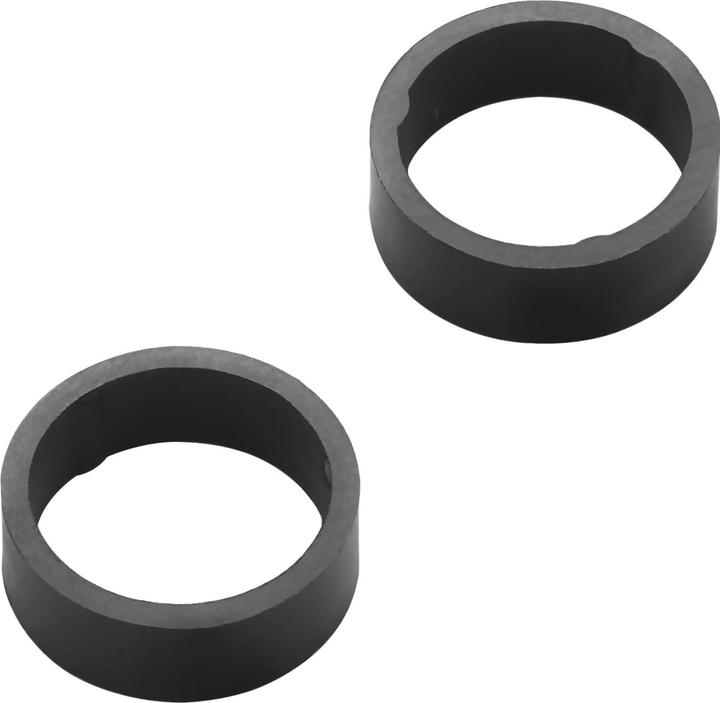 FSB Ausgleichshülse Stütznocken 10 auf 12 mm, Kunststoff schwarz (Türgriff)