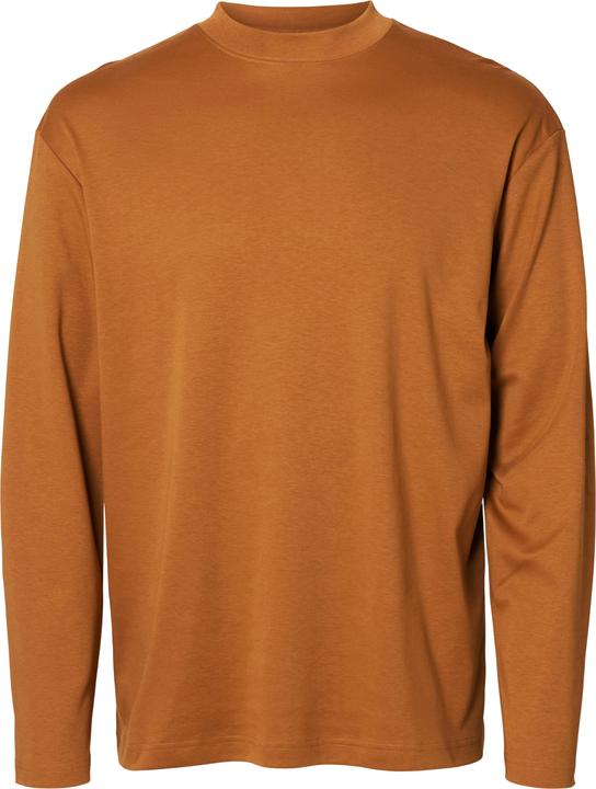 Selected Homme 100% Baumwoll Oberteil mit langen Ärmeln