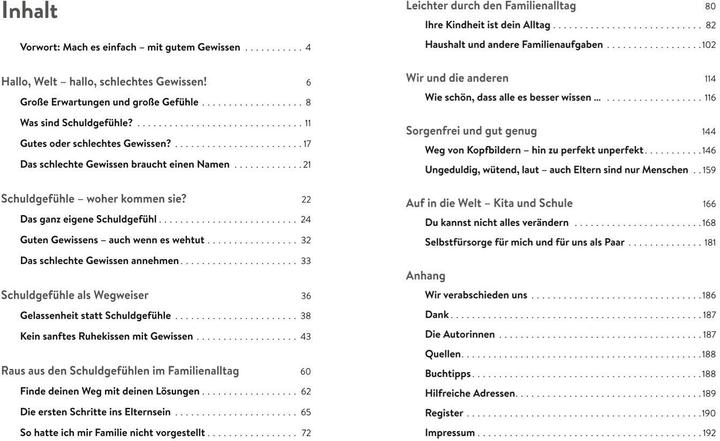 Valeurs nutritives et ingrédients Erziehen ohne Schuldgefühle (Allemand, Béa Beste, Silke R. Plagge, 2024)