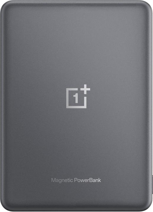 Actual product image OnePlus Slim Wireless Magnetic Power Bank, 5000 mAh, gray (5000 mAh, 10 W)