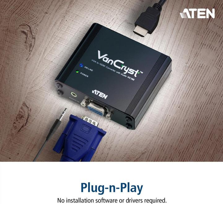 Actual product image Aten Vc180 (Analog -> Digital)