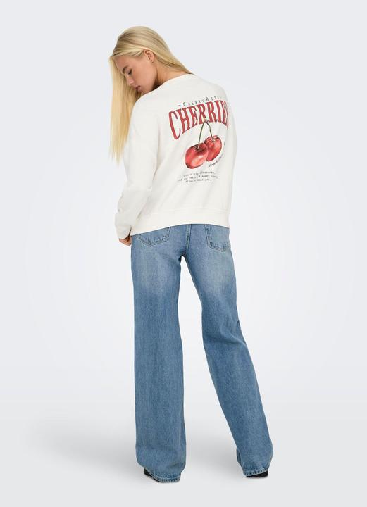 Actual product image Only Onlsweat Life L/S Backprint Swt Noos (S)