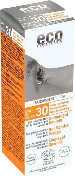 Actual product image Eco Cosmetics Face Sensitive (Sun cream face, SPF 30, 30 ml)