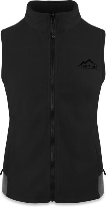 Produktbild Normani Damen Fleeceweste „Barrie“ Schwarz (XS)