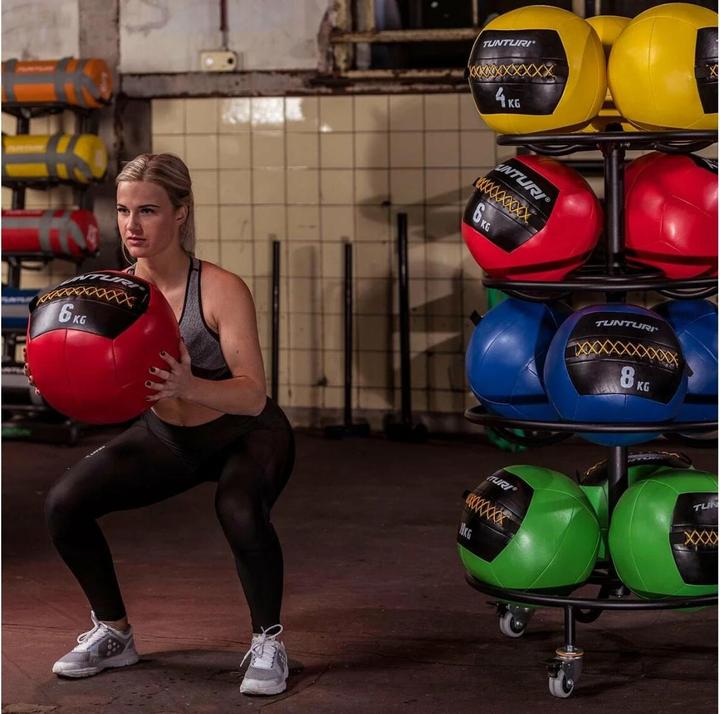 Actual product image Tunturi Wall Balls Cross Training Wandbälle (4 kg, 350 mm)