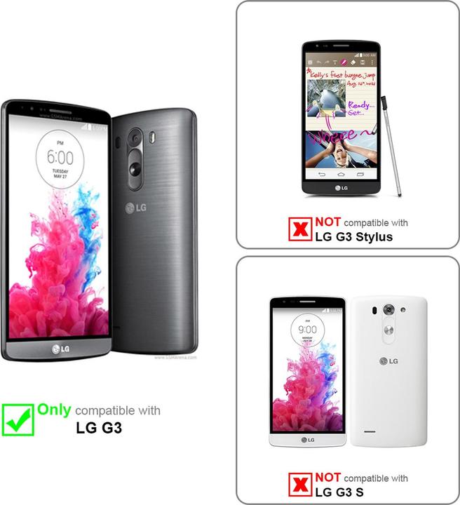Actual product image Cadorabo TPU S-Line Cover (G3)
