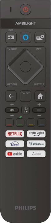 Immagine prodotto Philips The One (55") Smart TV 4K Ultra HD Wi-Fi Antracite, Grigio (55", LED, 4K, 2023)