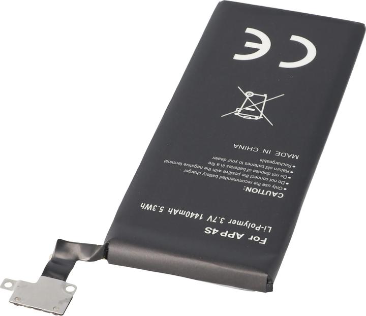 Image du produit AccuCell Batterie Apple iPhone 4S batterie, 616-0579, GB-S10-423282-0100