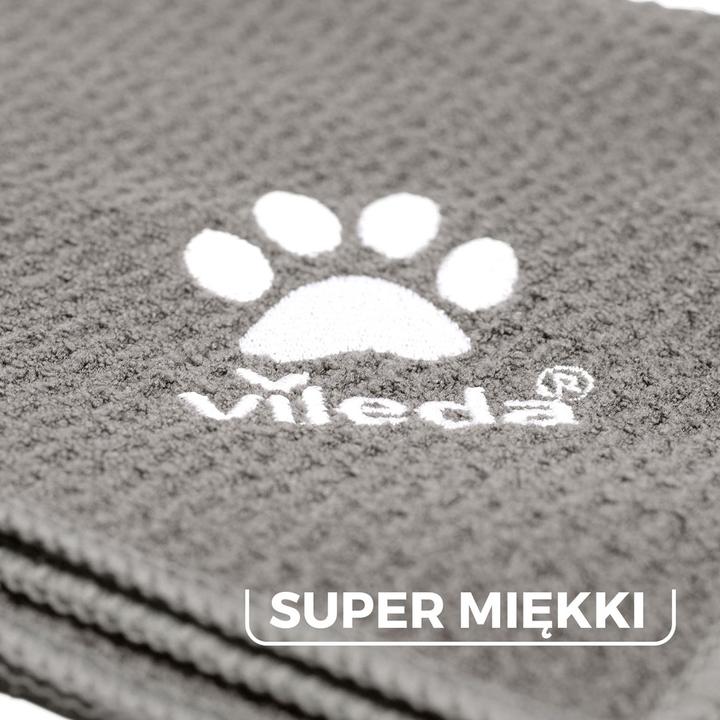 Produktbild Vileda Pet Pro Microfaser-Handtuch M (grau, Gr??e M, 45 x 70cm) (45 x 70 cm)