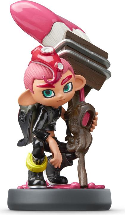 Actual product image Nintendo amiibo Splatoon Character Octoling Girl, Boy & Octopus Set (DSi XL)