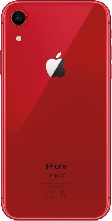 Actual product image Apple iPhone XR (64 GB, (PRODUCT)​RED, 6.10", SIM + eSIM, 12 Mpx, 4G)