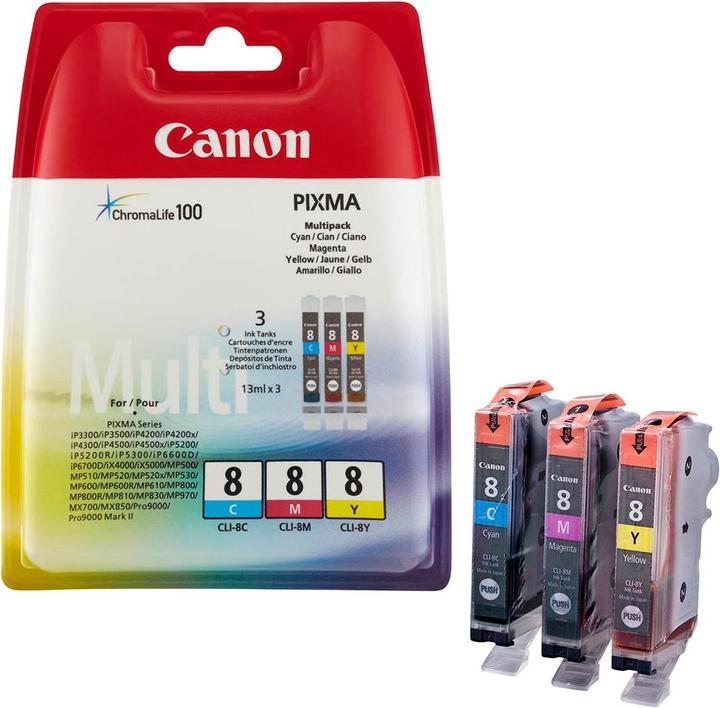 Produktbild Canon CLI-8 Multipack (M, C, Y)