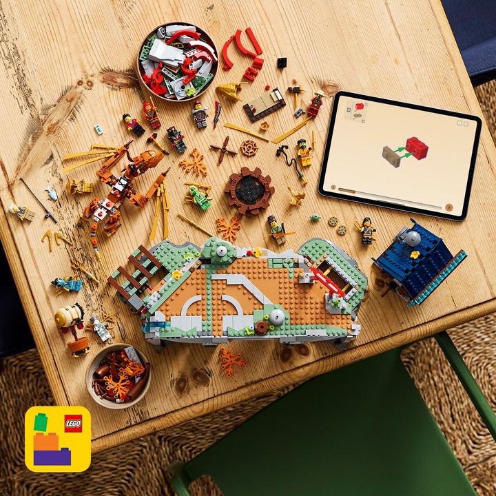 Actual product image LEGO Tournament temple city (71814, LEGO Ninjago, LEGO Rare Sets)