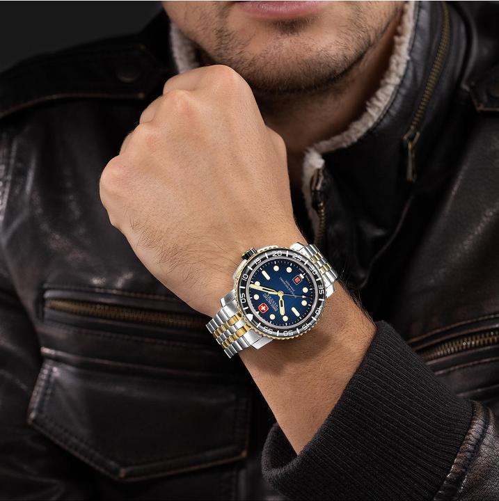 Produktbild Swiss Military Hanowa Herrenuhr (Taucheruhr, 44 mm)