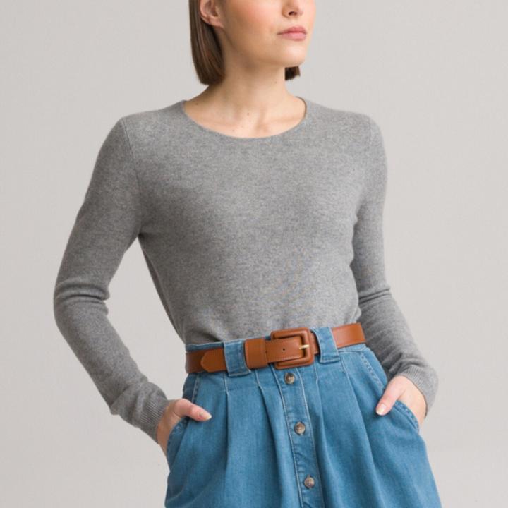Immagine prodotto Anne Weyburn Maglia a girocollo in puro cashmere (W36/L38)
