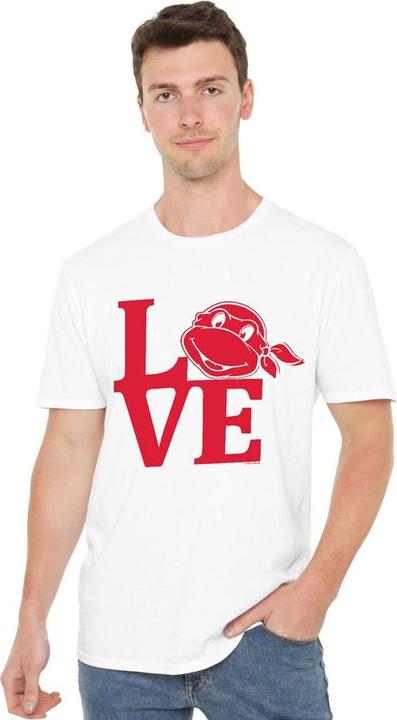 Actual product image Teenage Mutant NT Mens Love Valentine's Day T-Shirt (XXL)
