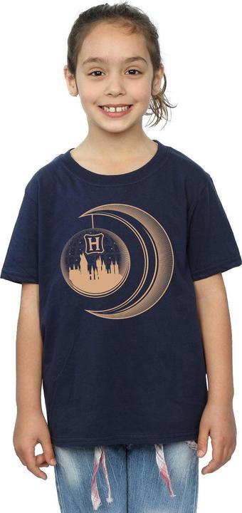 Immagine prodotto Hogwarts Moon Maglietta Ragazze (140, 146)