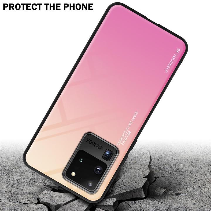 Image du produit Cadorabo Couverture en verre TPU 2 couleurs (Samsung Galaxy S20 Ultra)