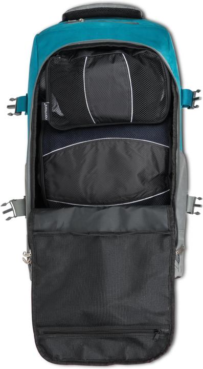 Produktbild Normani Reisetrolley mit Rucksackfunktion 90 L mit 5 Kleidertaschen (90 l)