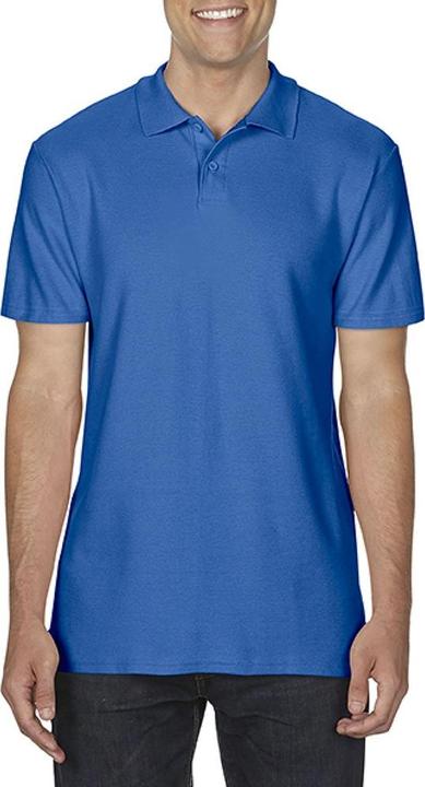 Actual product image Gildan Softsyle Short Sleeve Double Pique Polo Shirt (XL)