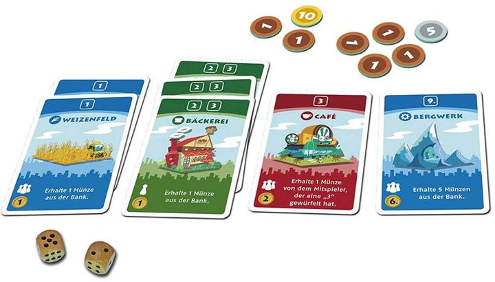 Produktbild Kosmos Machi Koro Bau dir deine Stadt (Deutsch)