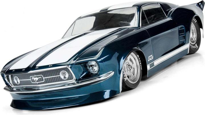 Produktbild Proline Karosserie Ford Mustang 1967 Drag unlackiert, 1:10