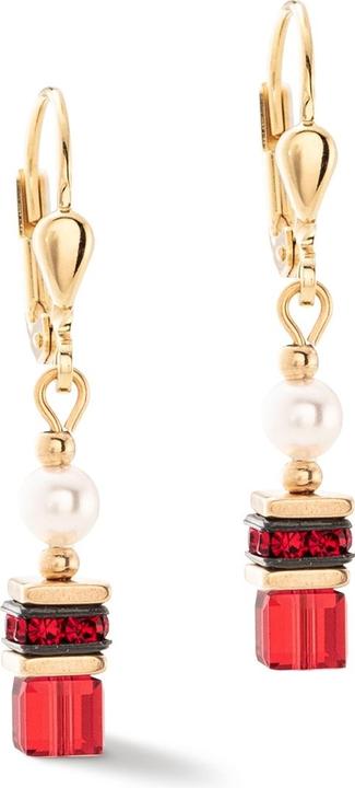Image du produit Coeur de Lion Boucle d'oreille rouge (Acier inoxydable)